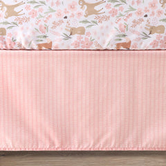 The Peanutshell Fairytale Forest fabric close-up shows soft microfiber texture.