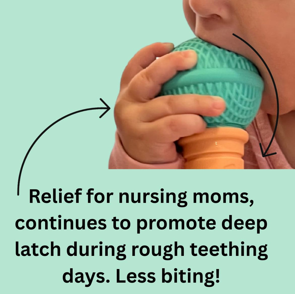 The Singing Mom teether dishwasher-safe symbol confirms easy cleaning for hygienic play