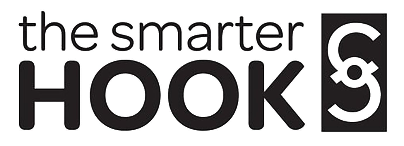 The Smarter Hook durable plastic supports up to 14 lbs for everyday versatility