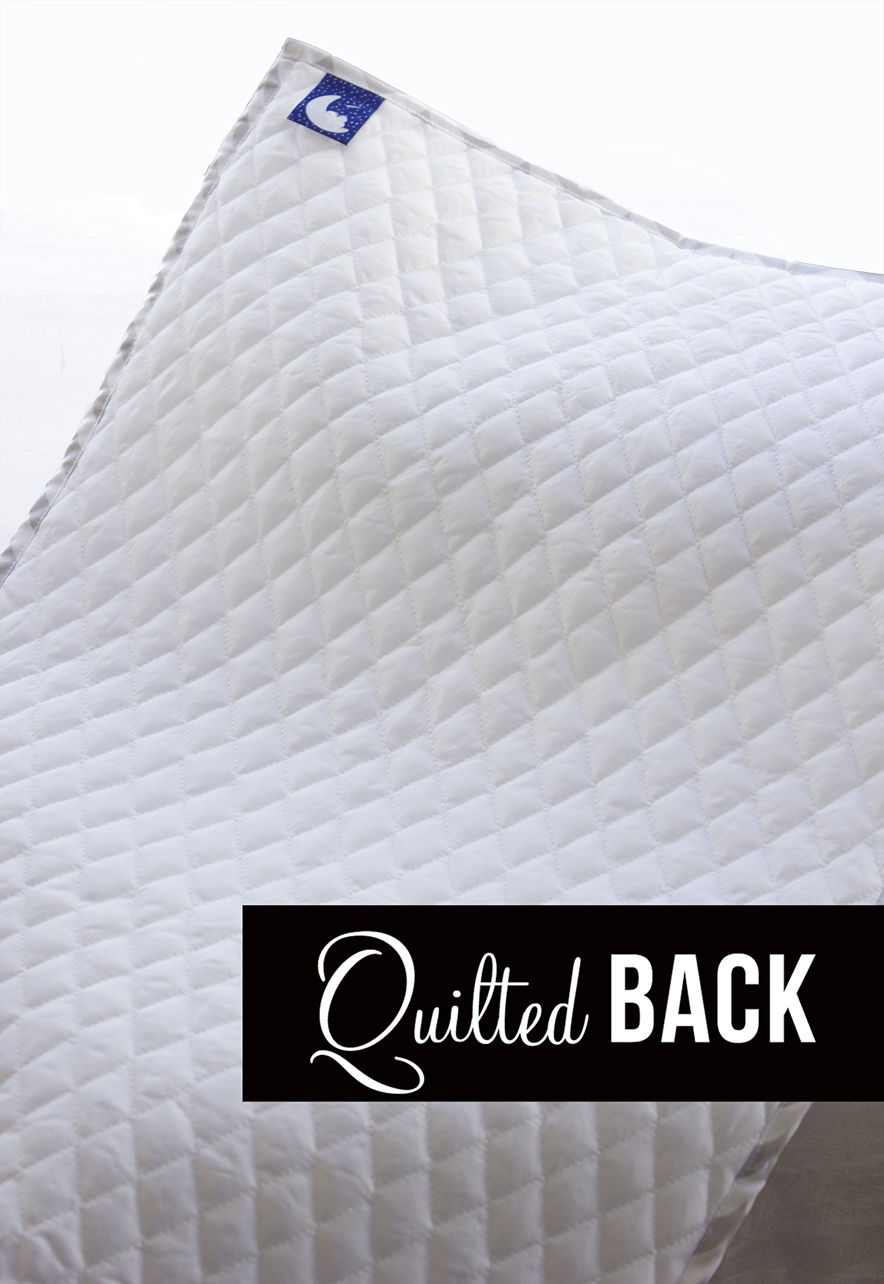 The Snug Bug PUL-coated surface is baby-safe and easy to sanitize.