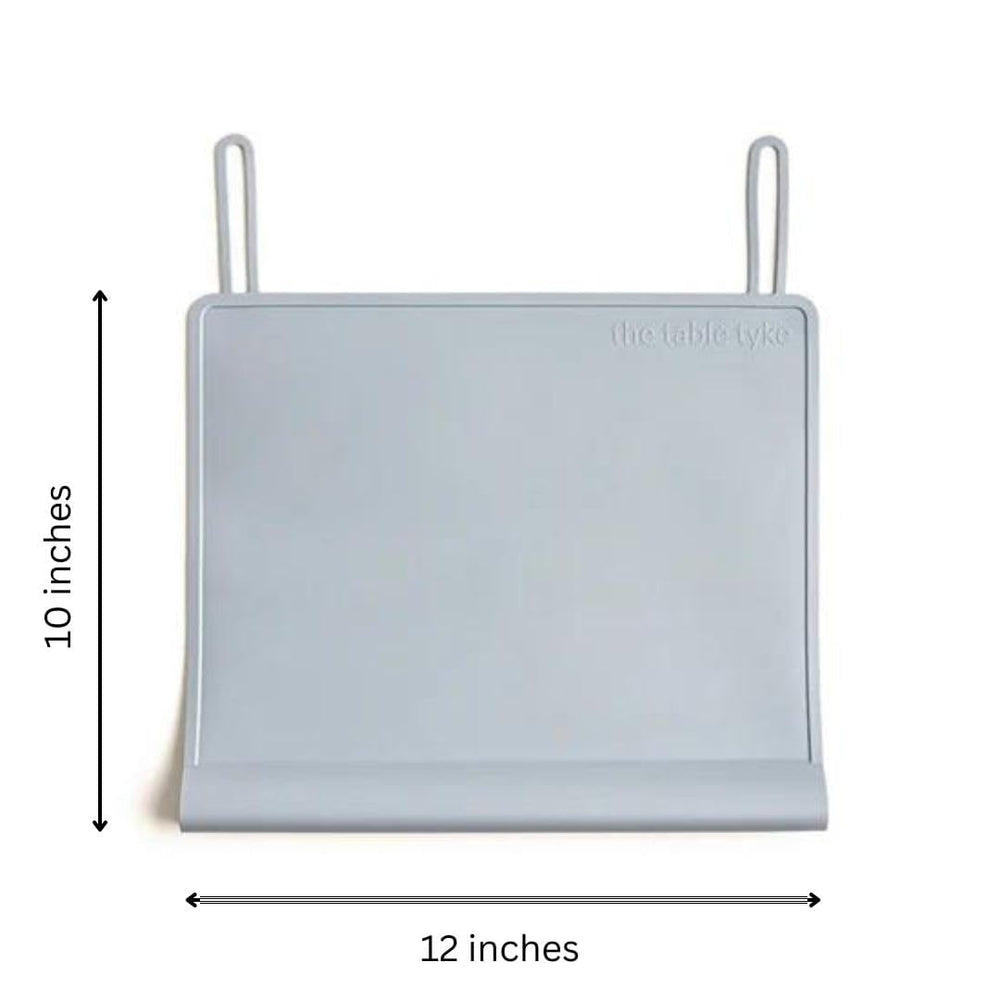 The Table Tyke kid-friendly surface is ideal for on the go meals.