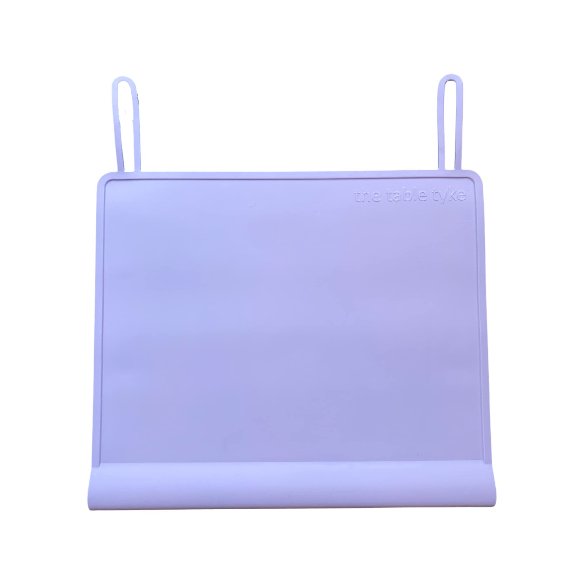 The Table Tyke edge bumper placemat protects tiny mouths at meals.
