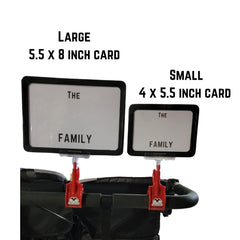 The Uncommon Reserve Stroller Scout instant recognition helps locate the carriage in crowds.