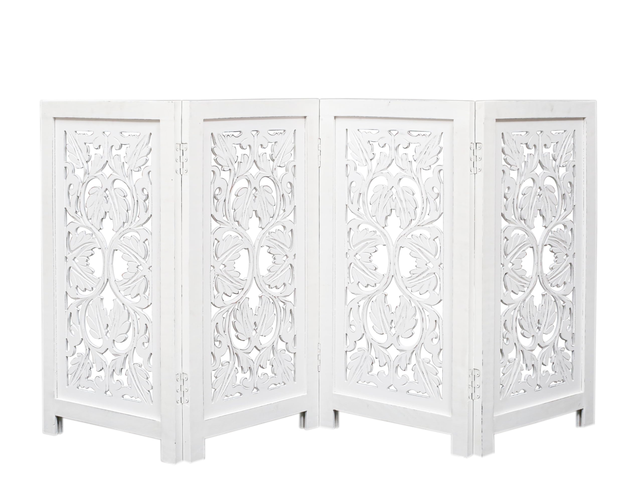 The Wooden Town foldable dog gate designed for doorways, hallways, and stairs.
