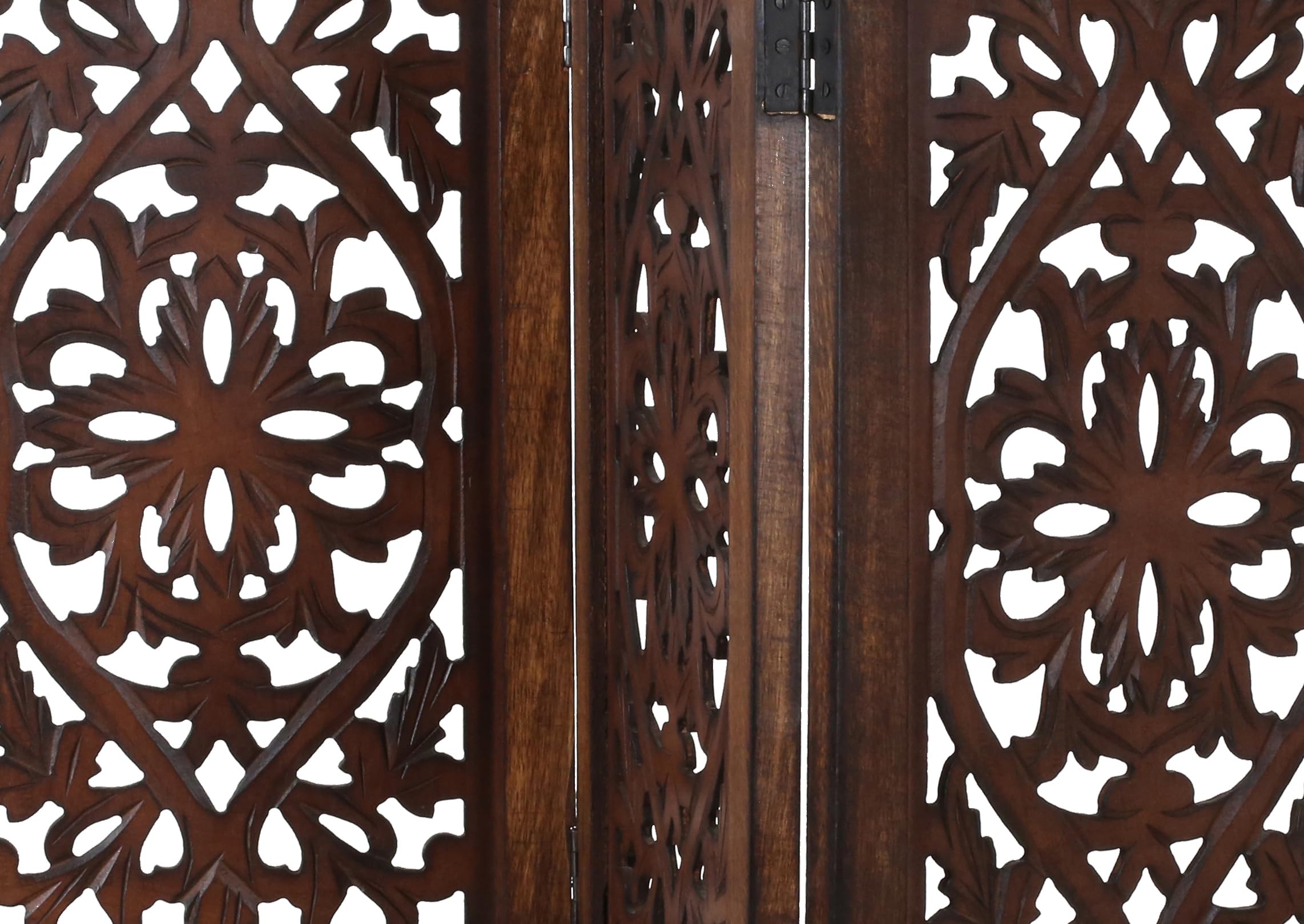 The Wooden Town portable indoor gate easy to move between rooms.
