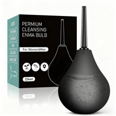 TheClover Enema Bulb 8oz with ergonomic design for easy, comfortable cleansing.