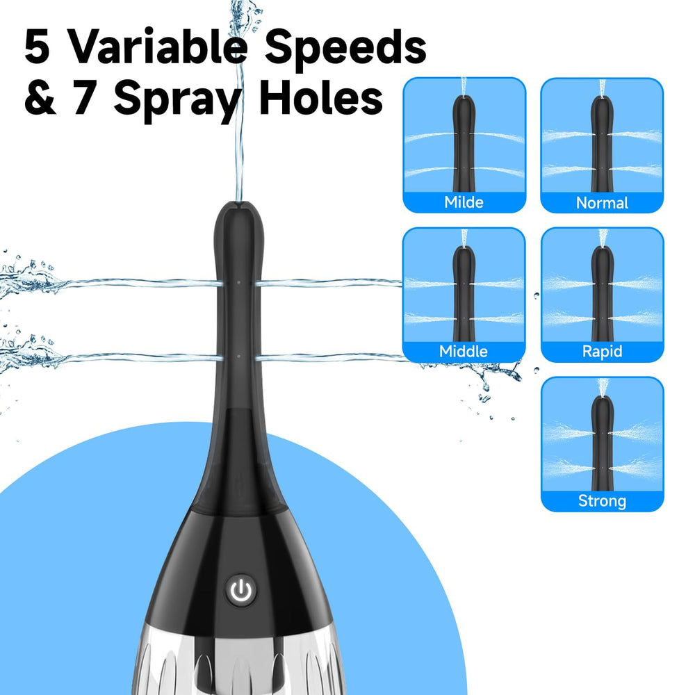 TheClover shower nozzle attachment adds versatile tub and shower use.