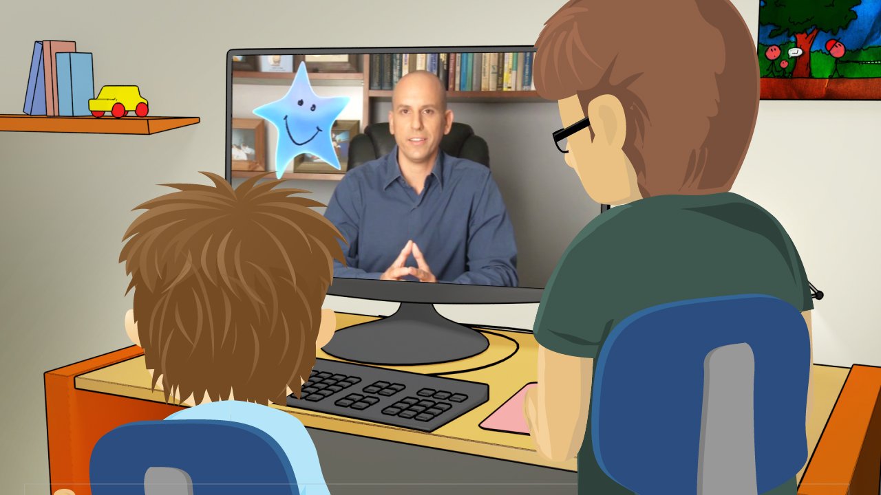 TheraPee interactive videos guide users through consistent bedtime routines.
