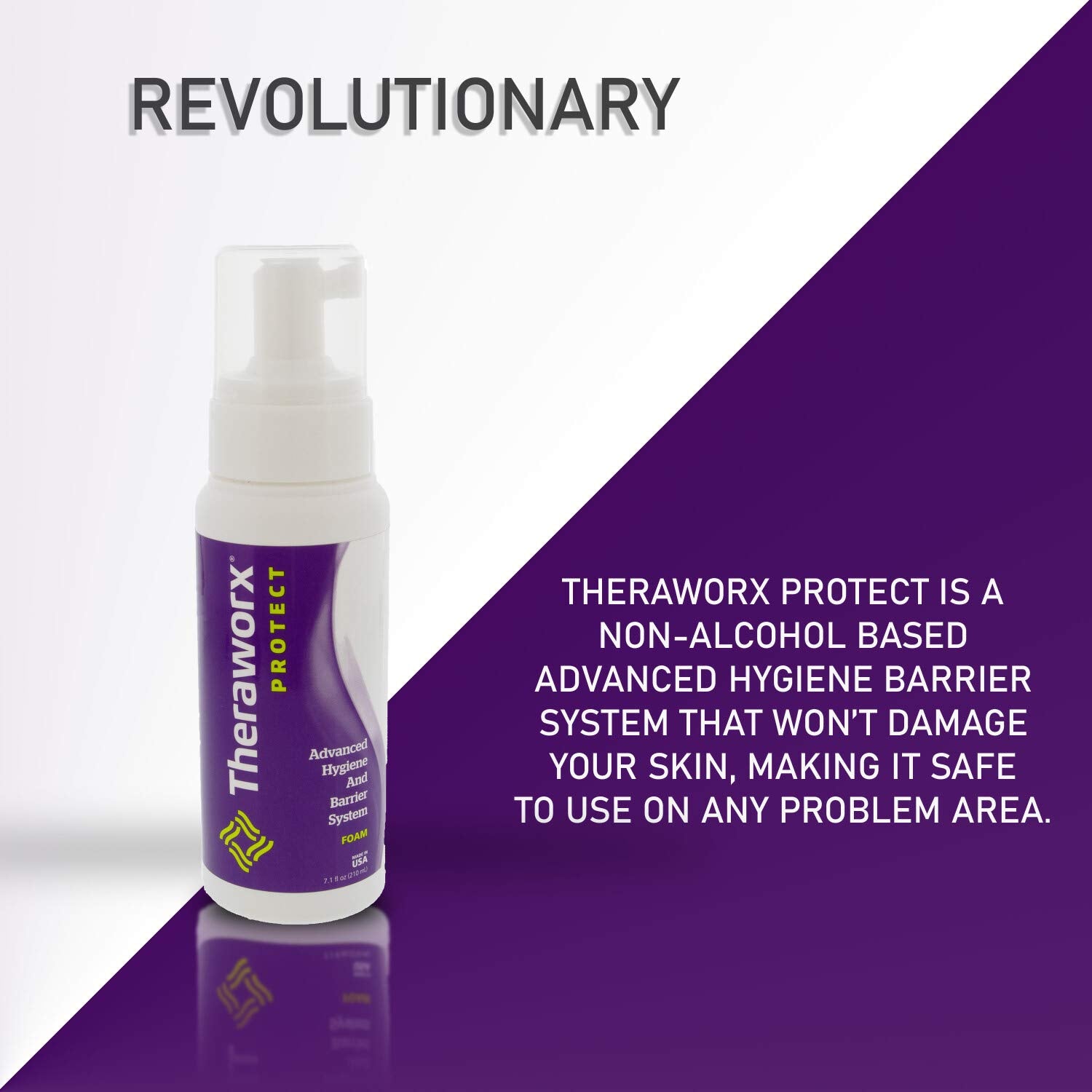 THERAWORX PROTECT daily-use foam ideal for home and workplace environments