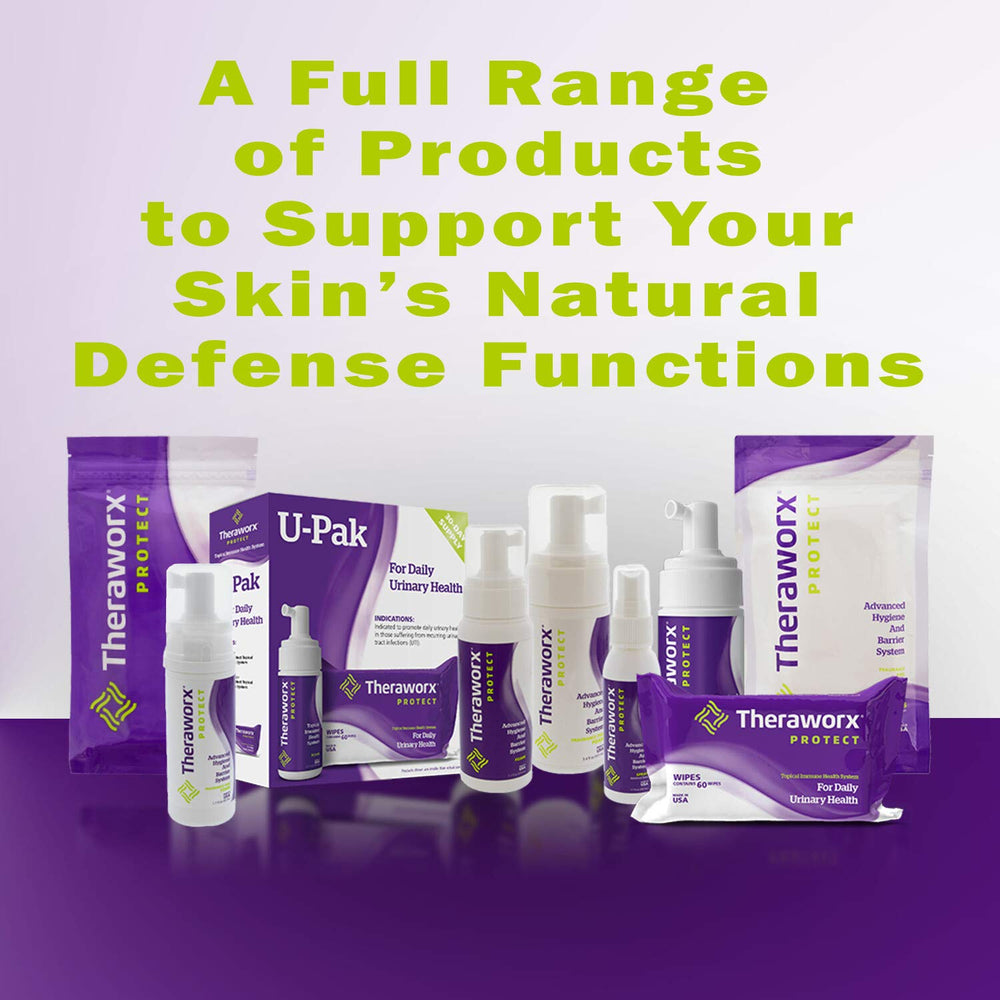 7.1 fl oz pack of THERAWORX PROTECT for daily use