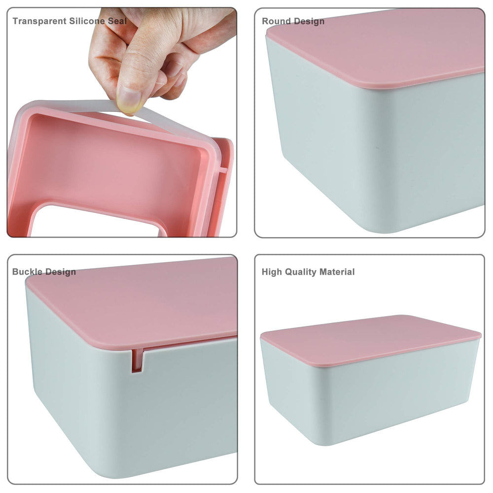 The Revenant pink bottom with non-skid feet keeps dispenser steady.