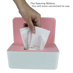 The Revenant pink lid-open shot highlights secure seal preserving fresh wipes.