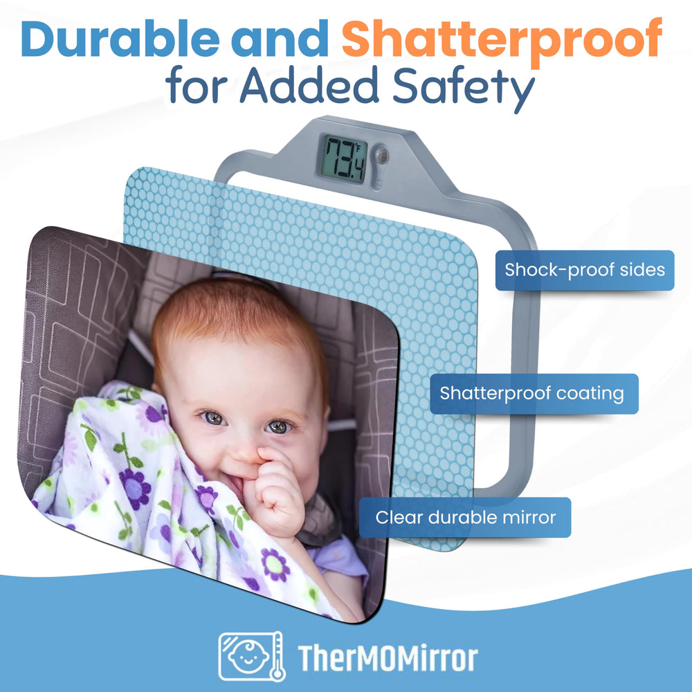 THERMOMIRROR easy installation with adjustable straps