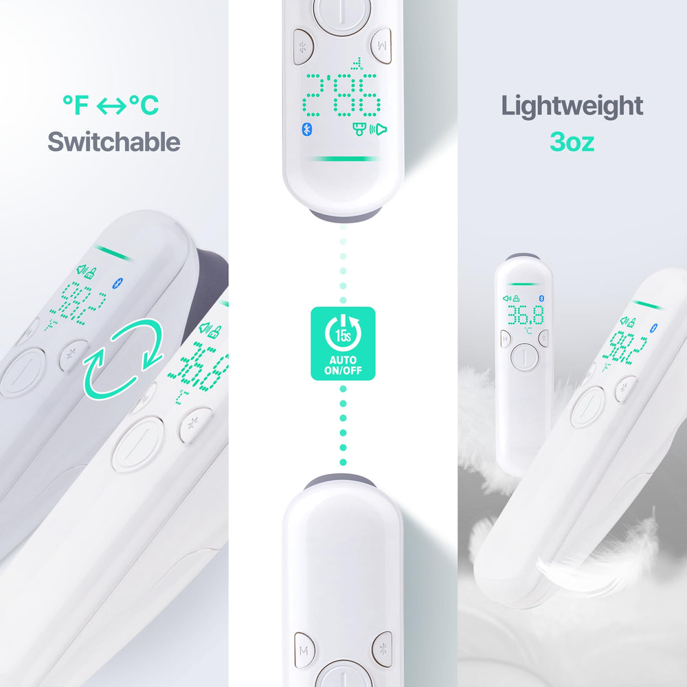 ThermoQuick ergonomic, lightweight design fits adults and kids
