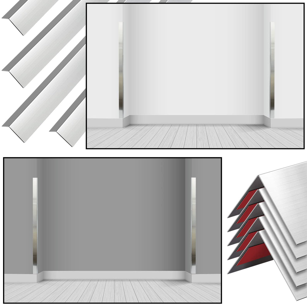 Therwen easy-install corner guard with pre-applied adhesive tapes