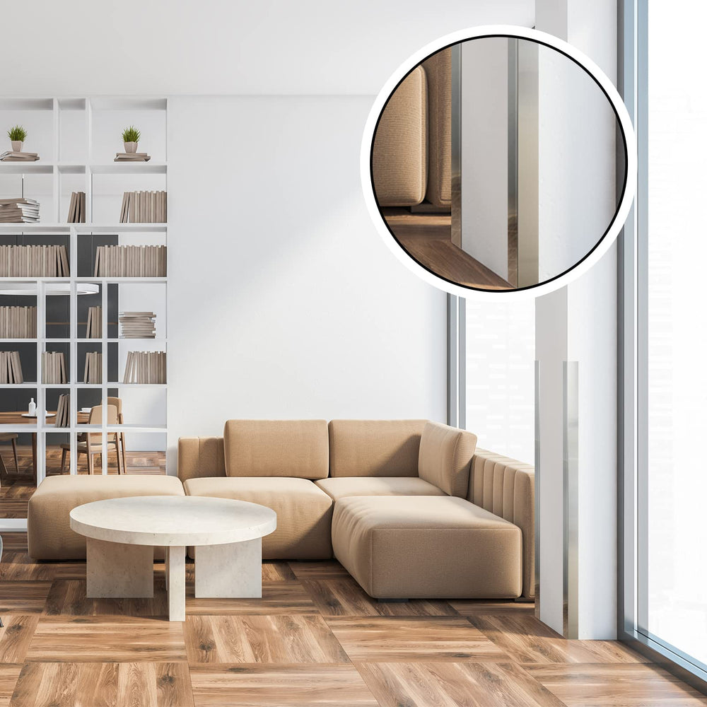 Therwen residential wall-edge corner guard safeguarding tile and wood edges