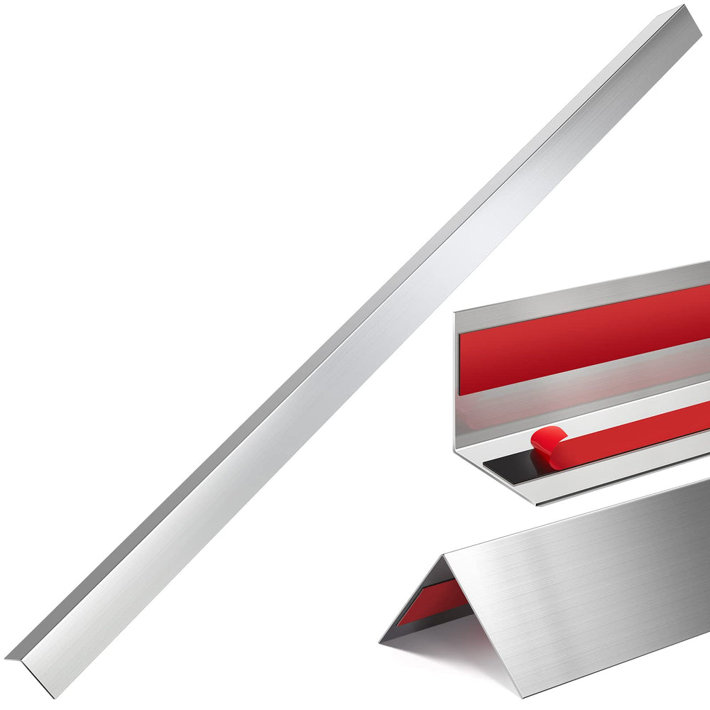 Therwen stainless steel corner guard 48inch provides durable wall protection.