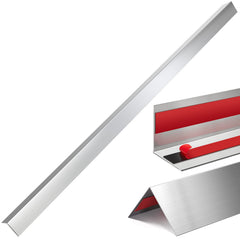 Therwen stainless steel corner guard 48inch provides durable wall protection.