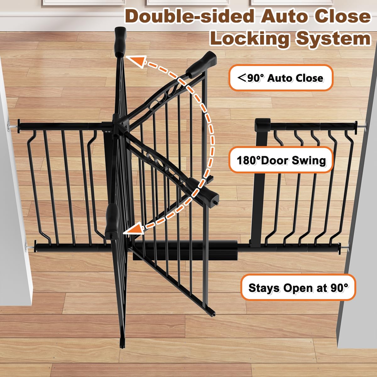 theyfirst easy installation with four adjustable pressure bolts, no wall holes