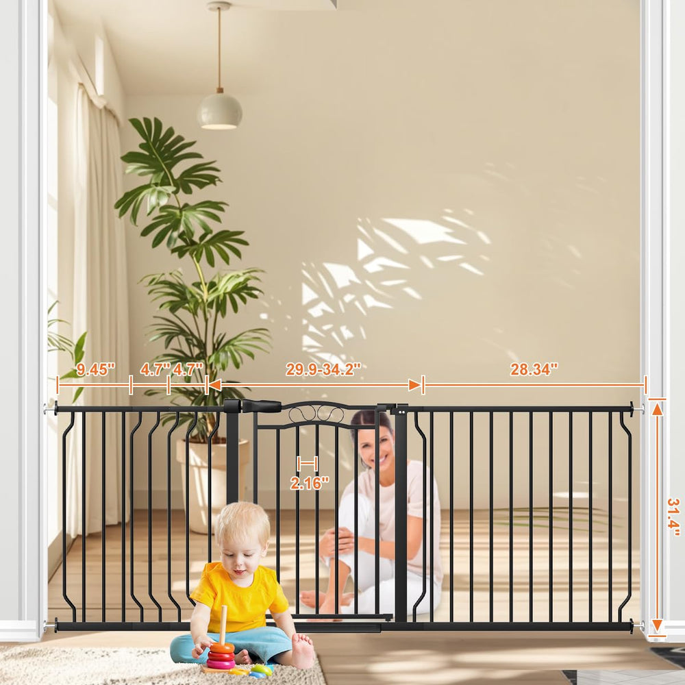 THEYFIRST double-lock safety system protects children and pets