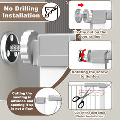 THEYFIRST one-handed spring-loaded latch for quick closure.