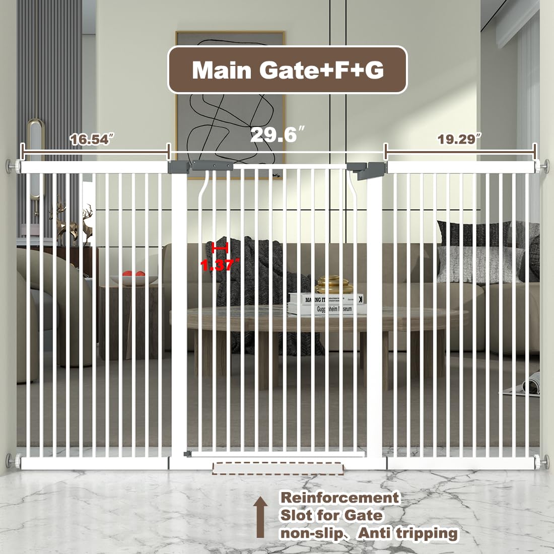 TheyFirst pressure-mounted installation highlights quick, tool-free setup.