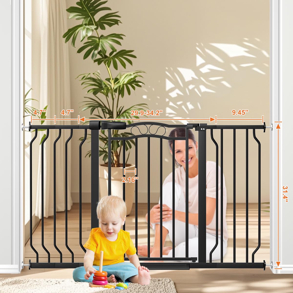 THEYFIRST stair and doorway use suited for high-traffic areas
