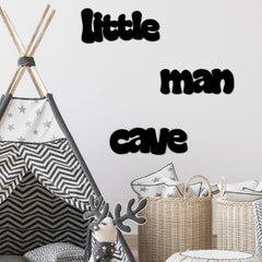 THEYGE Nursery playroom wood sign decor warm texture for nurseries and play areas