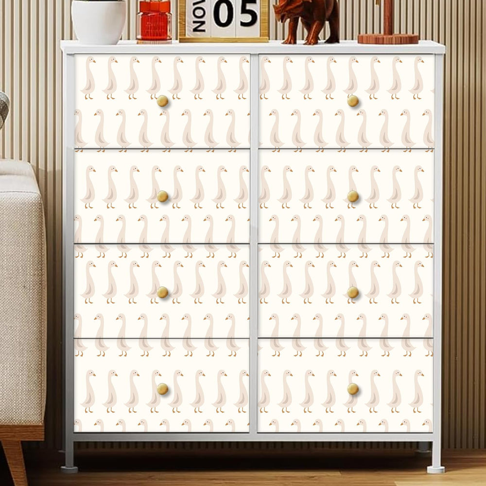 THEYGE small goose wall mural ideal for compact bedroom corners