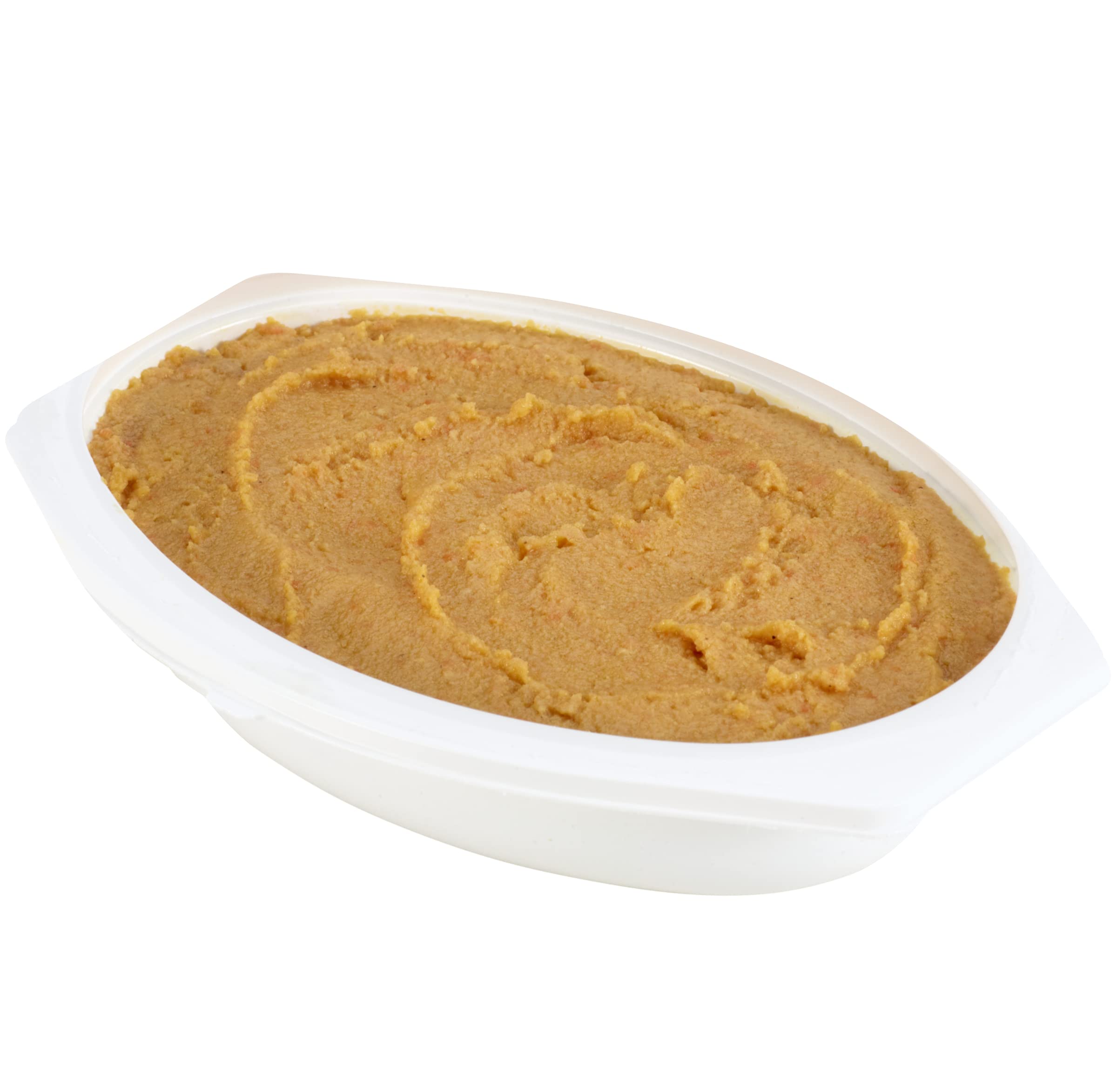Thick & Easy Purees tray shows convenient, nutritious meal option for on-the-go