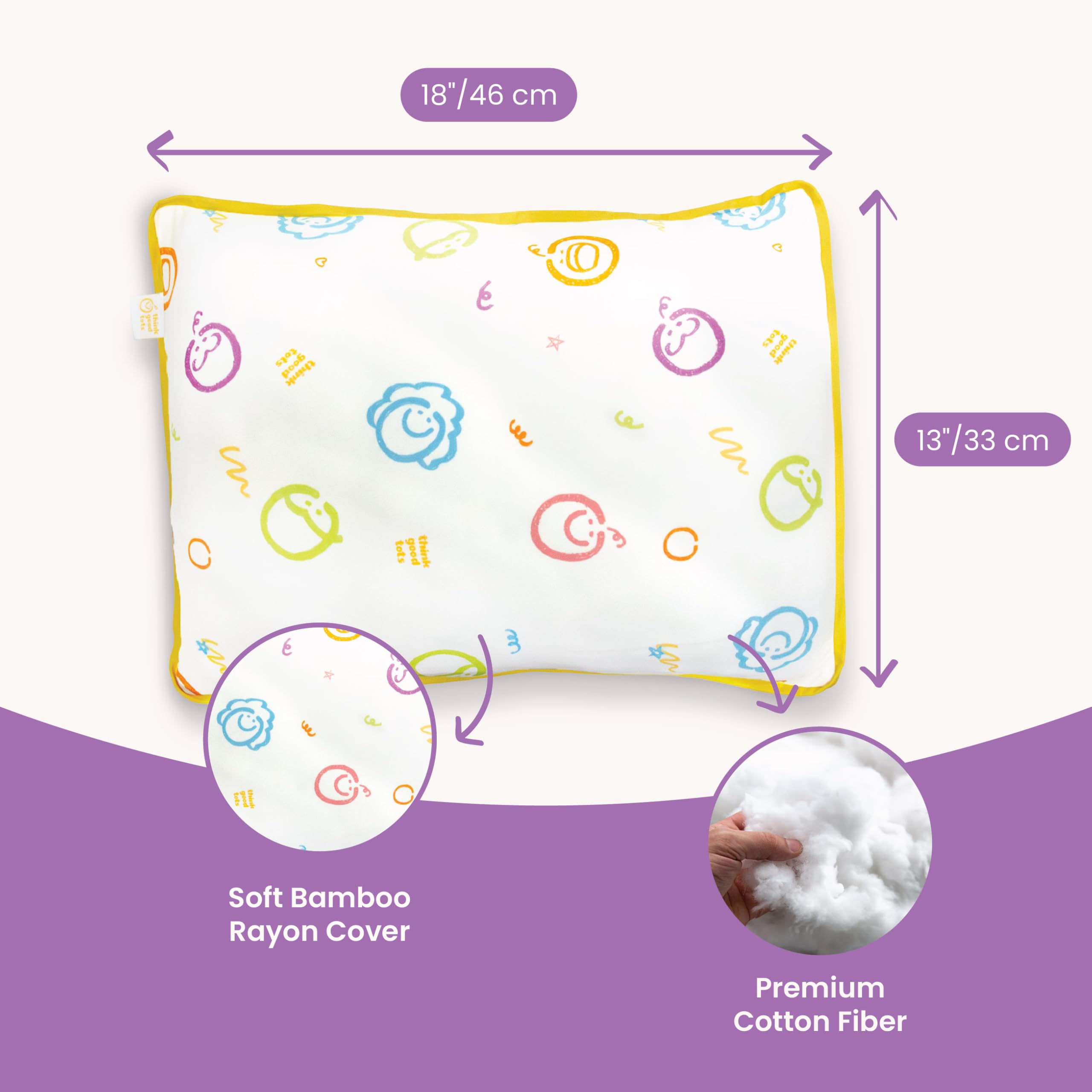THINK GOOD TOTS travel-compact design fits car seats and trips