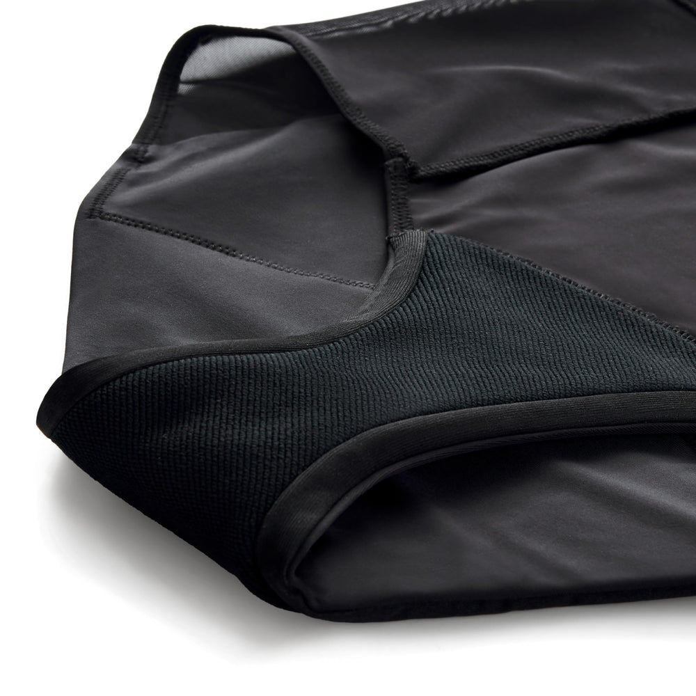 Thinx absorbent core close-up illustrating protective core design.