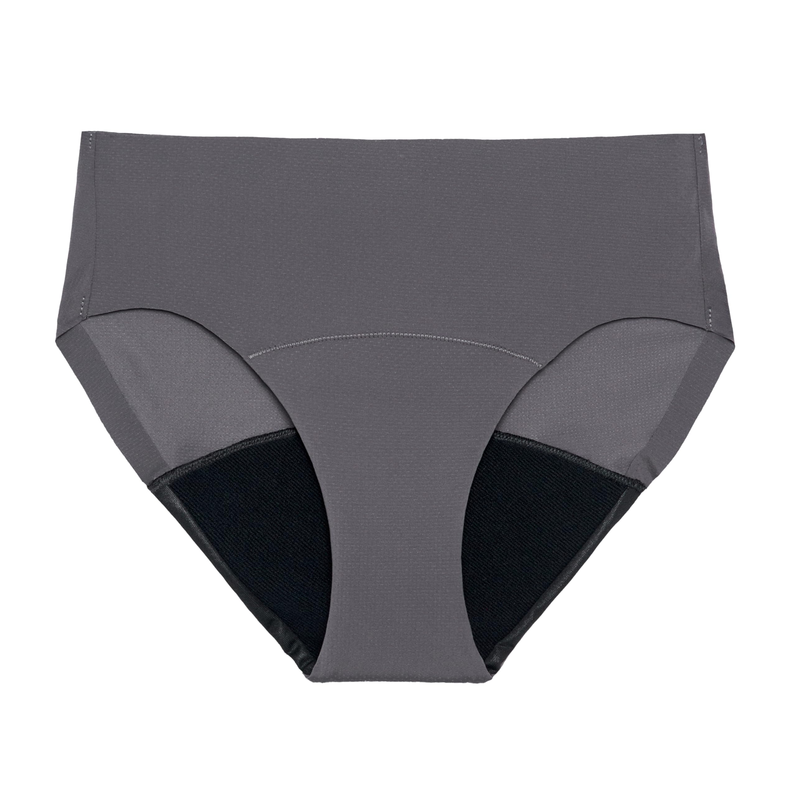 THINX breathable hip hugger with micromesh for airy comfort and quick drying.