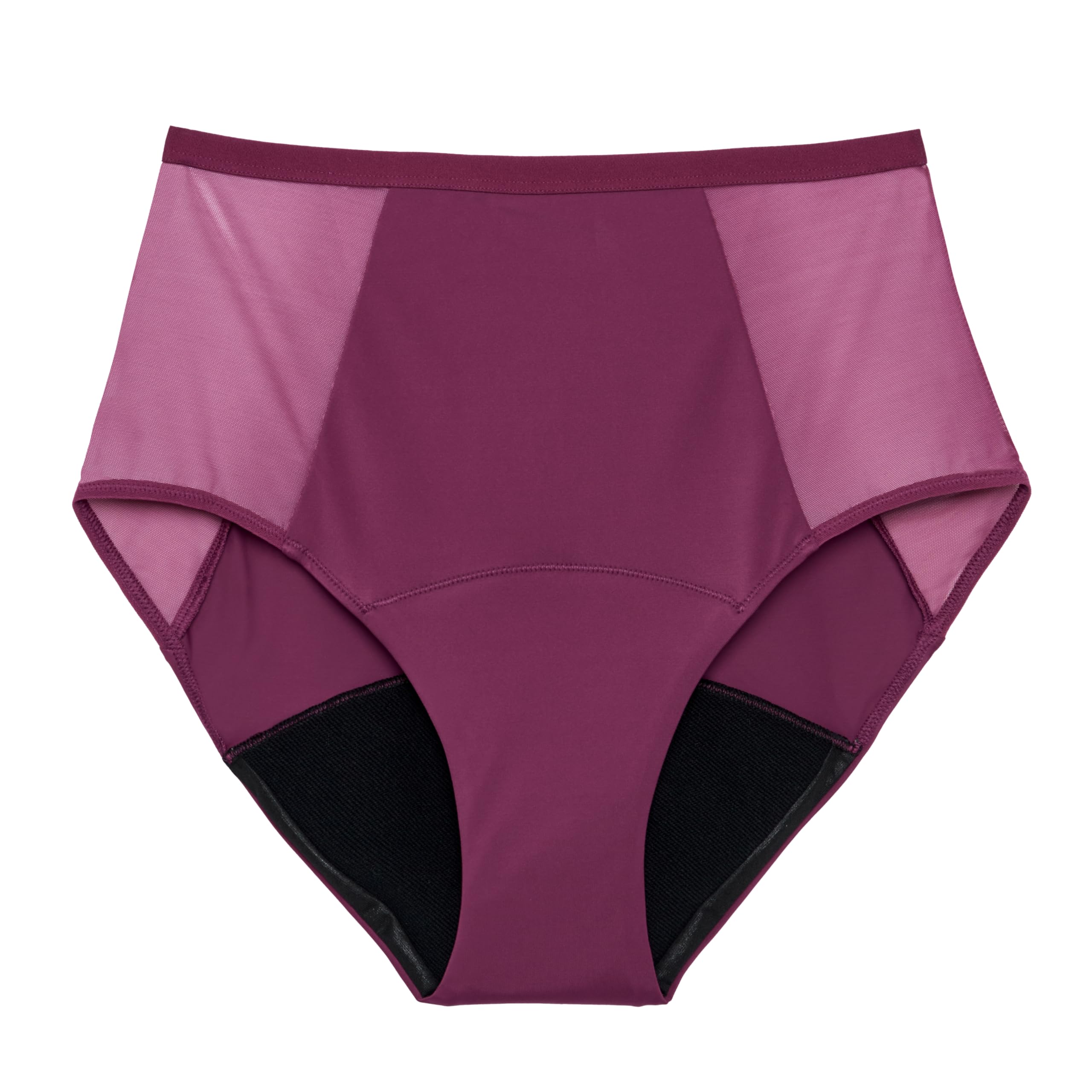THINX comfort stretch hi-waist underwear with lace detail for secure daily wear