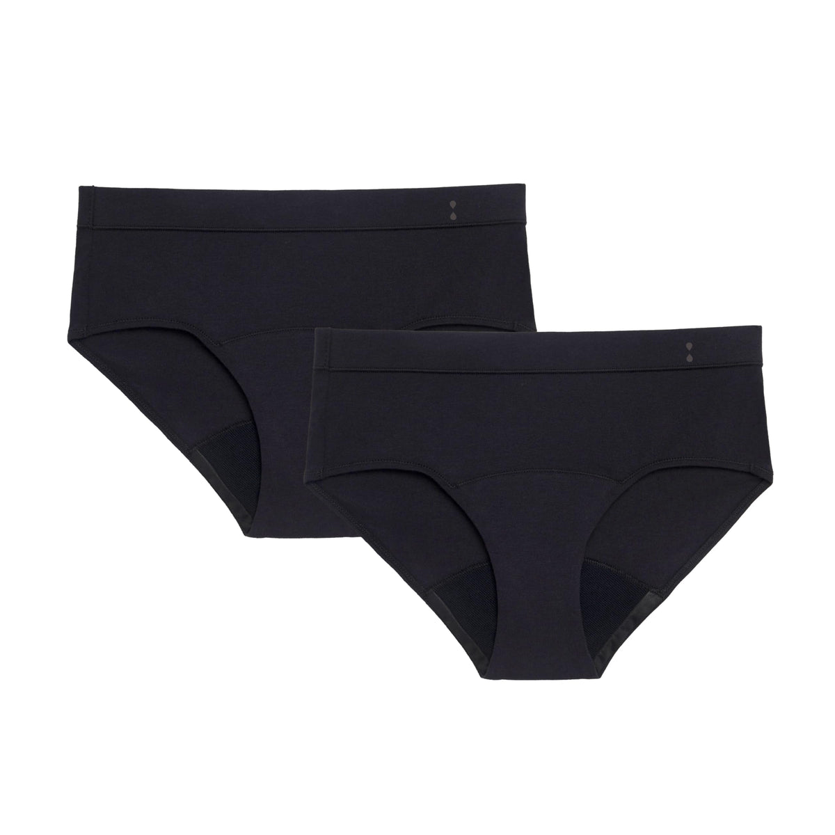 Thinx for All Everyday Comfort Brief close-up showing absorbent core for all-day protection.