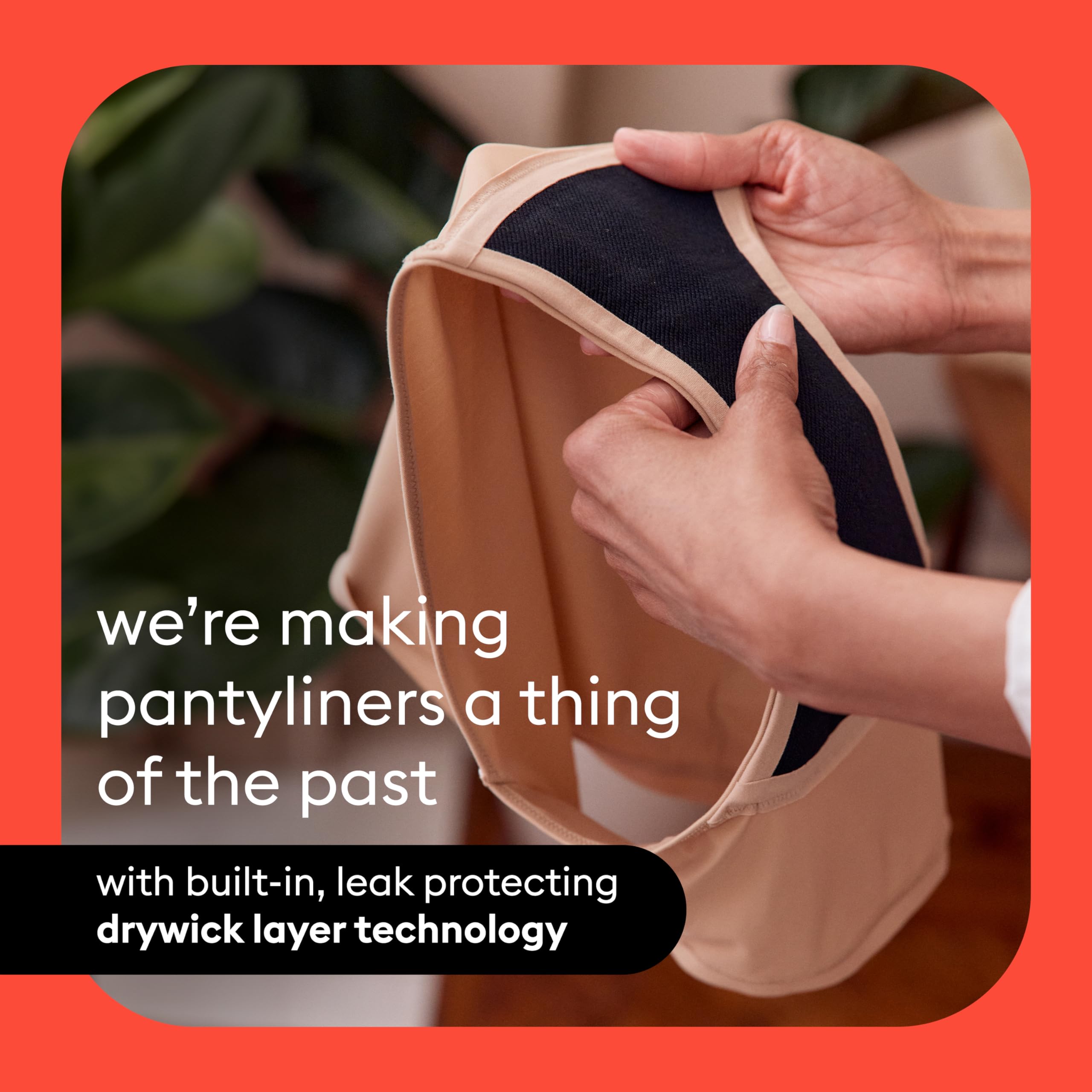 Thinx absorbent layer detail demonstrating leak protection.