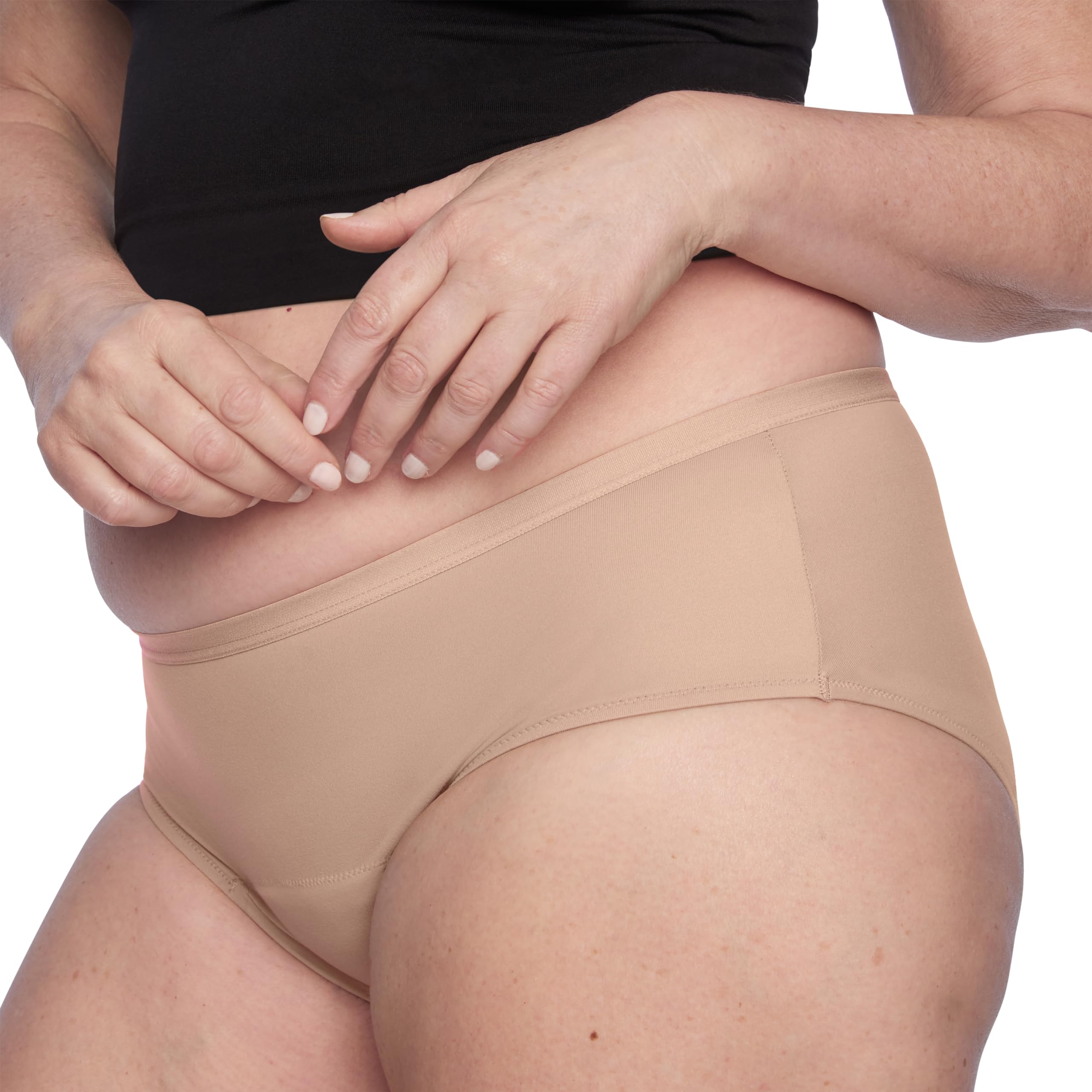 Thinx For All Leaks design holds up to 100ml for reliable leak protection.