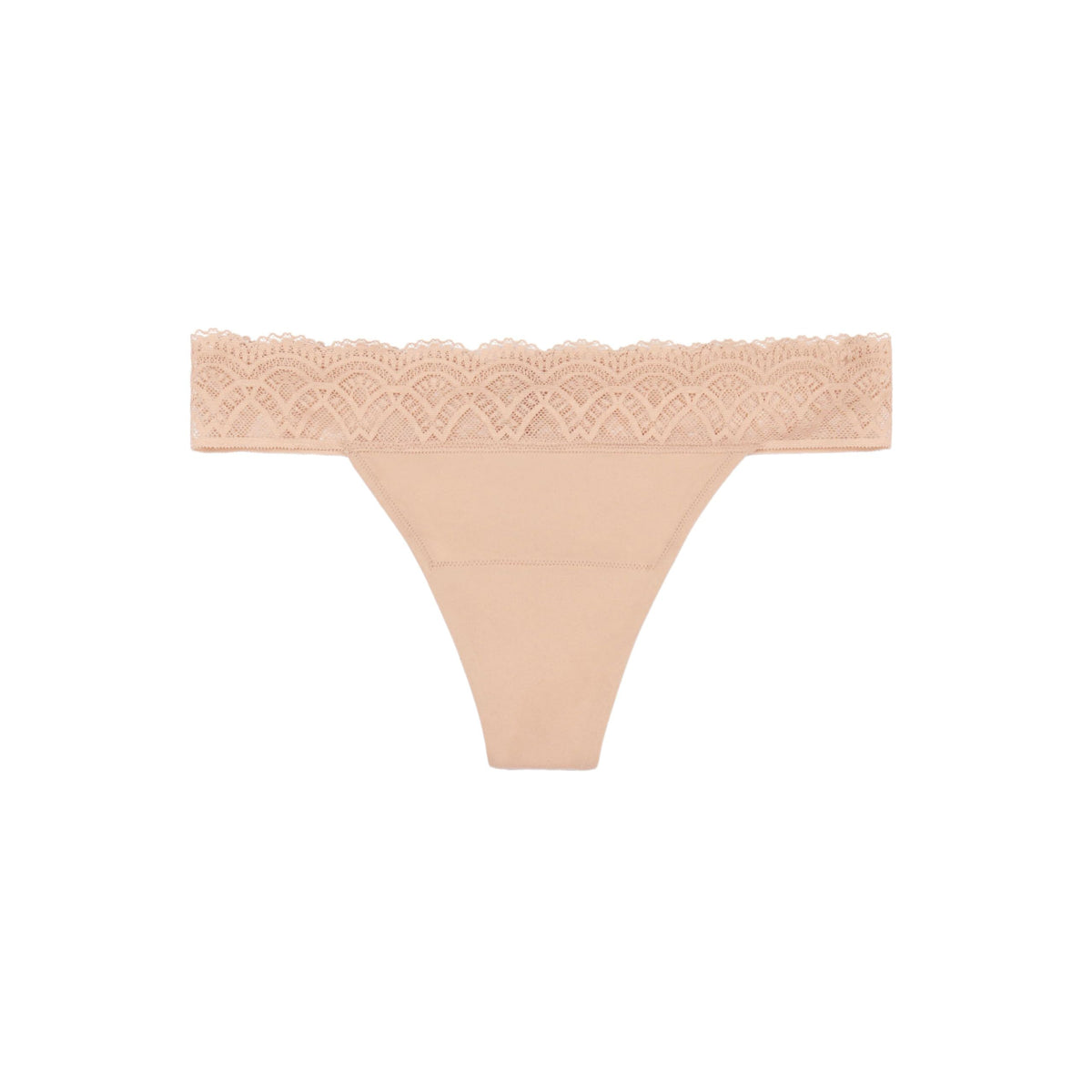 Thinx For All Leaks black thong underwear XXL for daily discretion and light protection.
