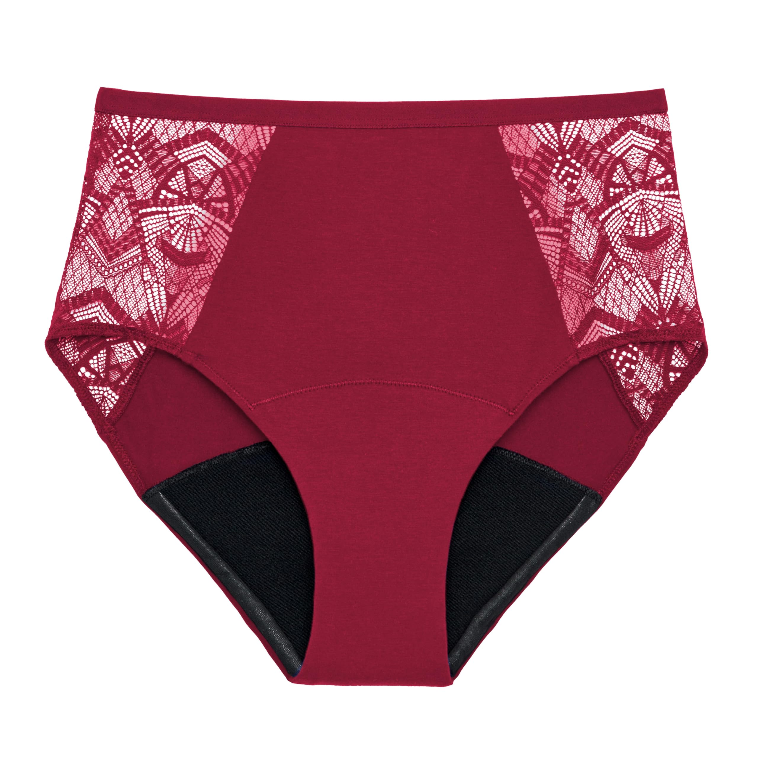 Thinx hi-waist period underwear close-up showing buttery-soft fabric for all-day comfort