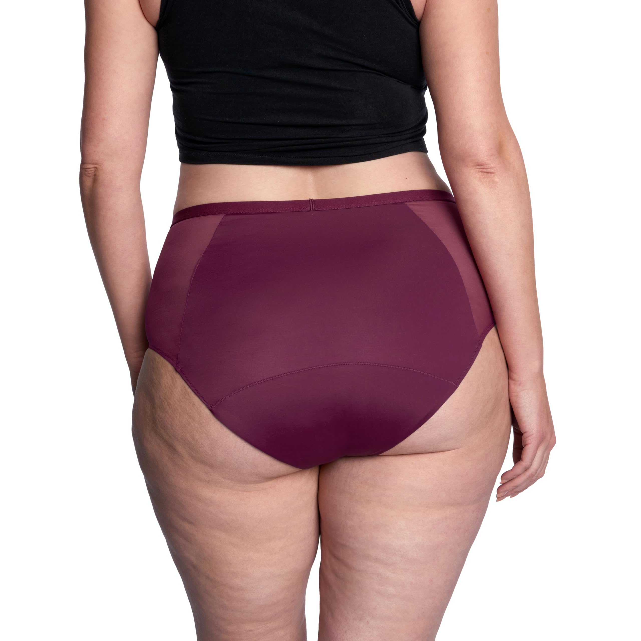 THINX leakproof barrier image showing up to 12 hours of protection
