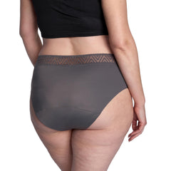 THINX leakproof barrier in use shows reliable protection through a full day