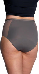 Thinx fabric closeup reveals silky, flexible material for comfortable wear