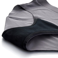 THINX soft, flexible fabric hugging the body for comfort.