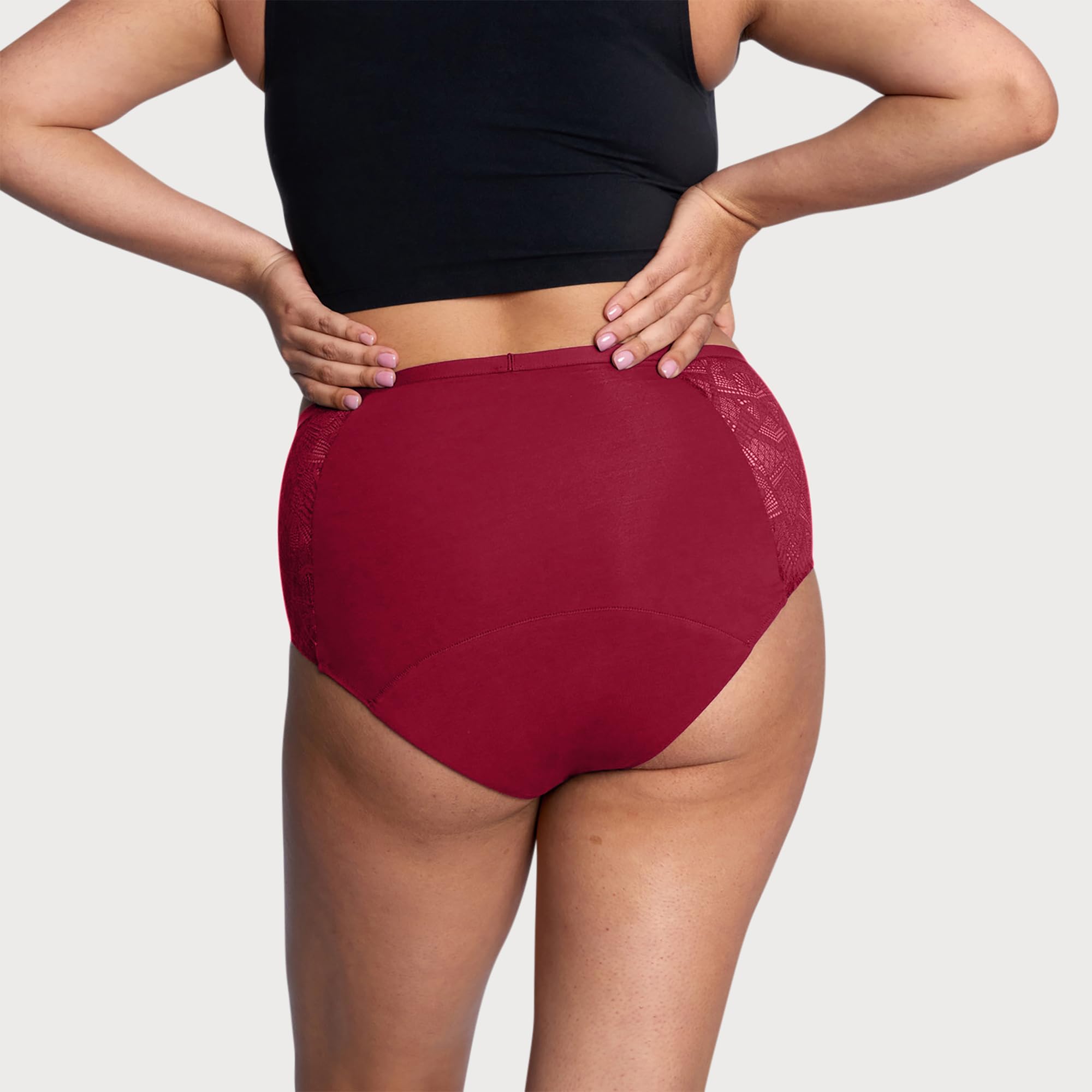 Thinx ultra-soft cotton blend fabric detail highlighting breathable comfort
