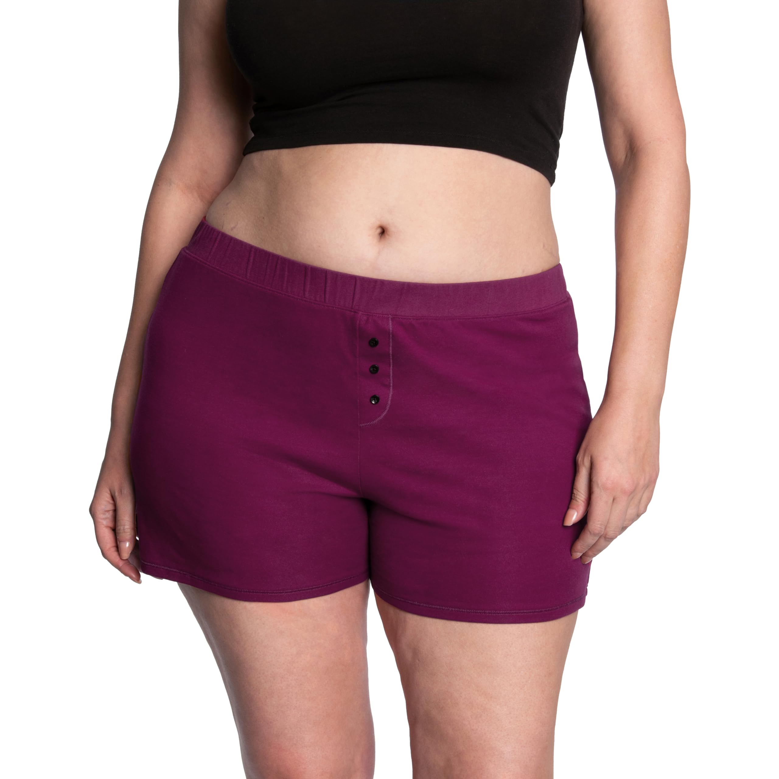 Thinx Ultra-Soft fabric closeup highlights cotton-tencel blend for breathable softness.
