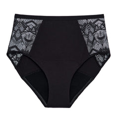 Thinx Ultra-Soft Hi-Waist underwear worn for all-day period comfort.