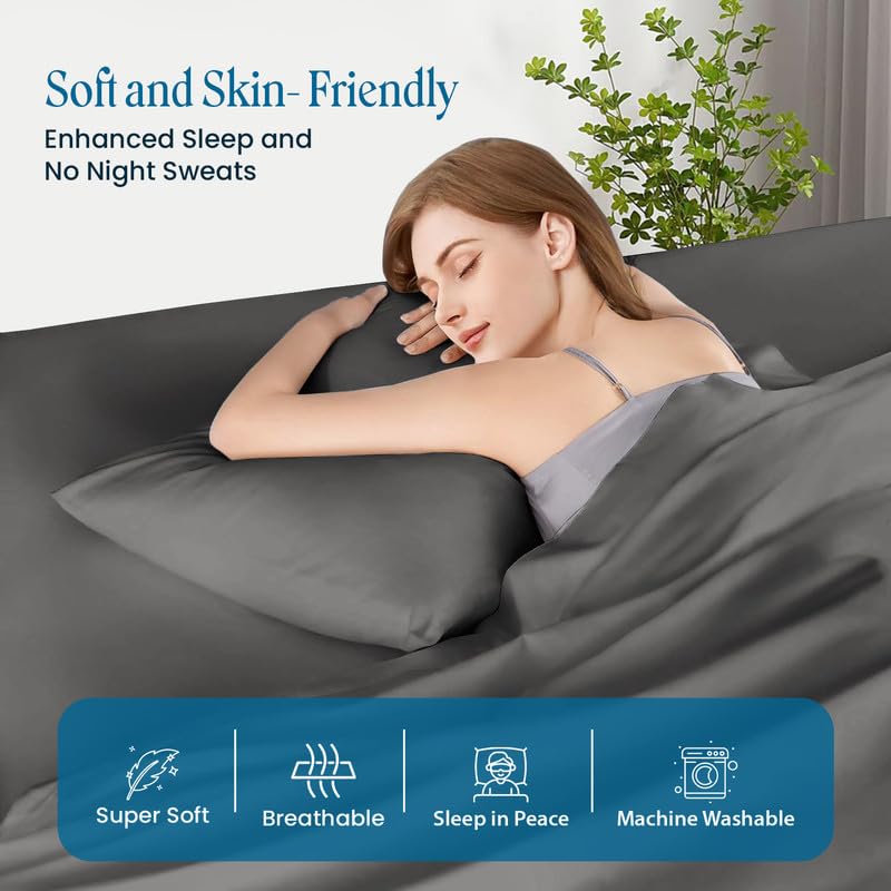 Threadinbox cooling sateen weave fabric, breathable and moisture-wicking