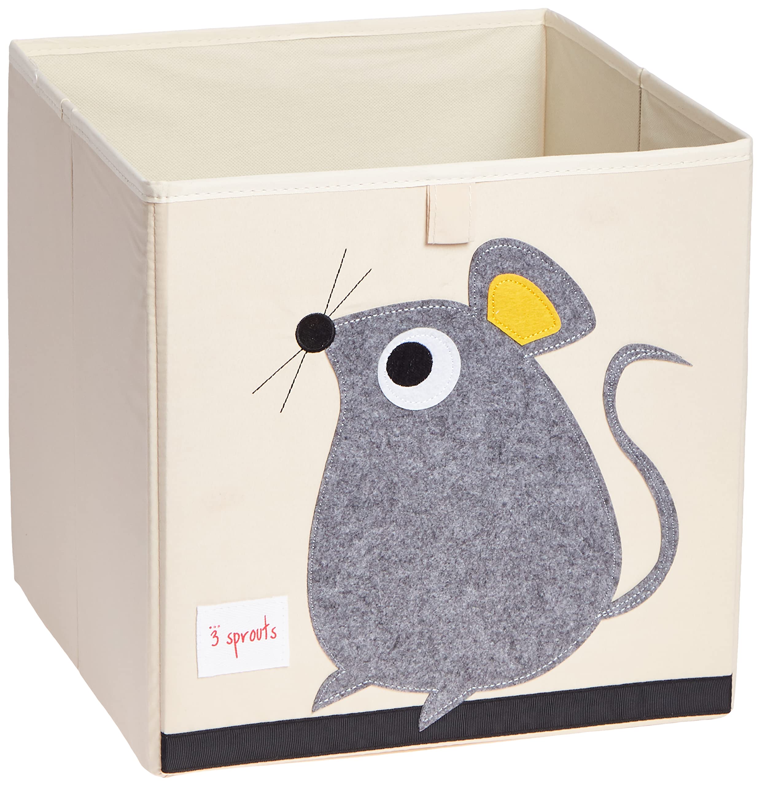 3 Sprouts toy storage cube soft polyester fabric with gentle touch