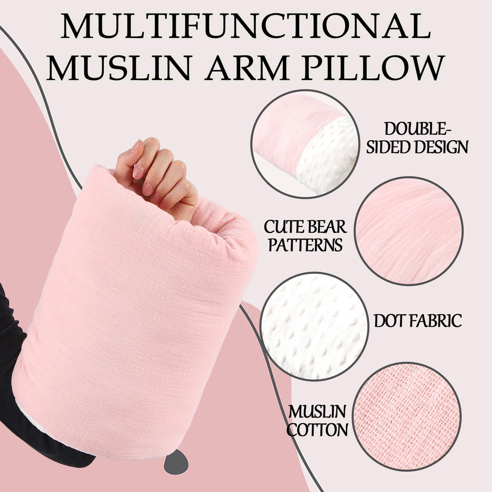 Threehoney cradle arm pillow with double-sided design offers versatile feeding comfort.