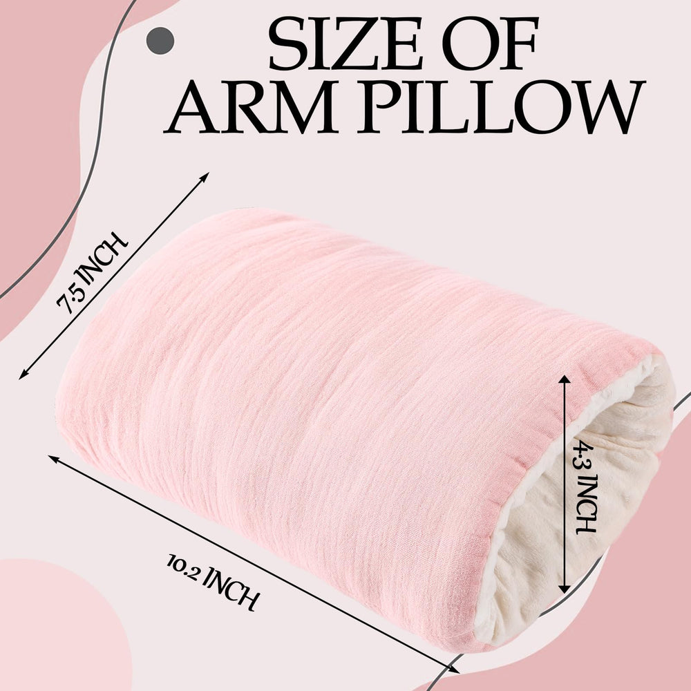 Threehoney muslin cotton pillow is breathable and skin-friendly for babies.